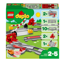 Lego 10882 Train Tracks x 4