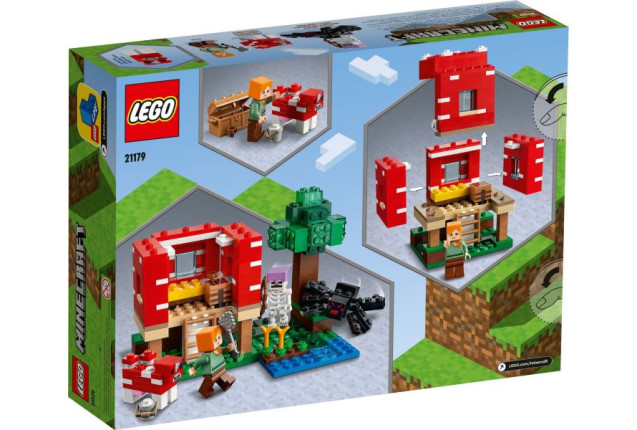 Lego 21179 The Mushroom House x 6