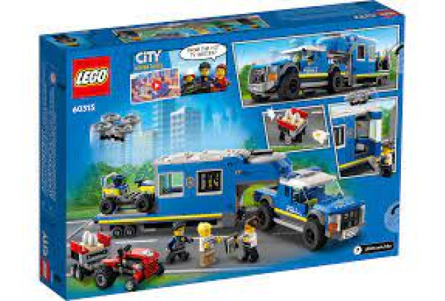 Lego 60315 Police Mobile Command Truck x 3