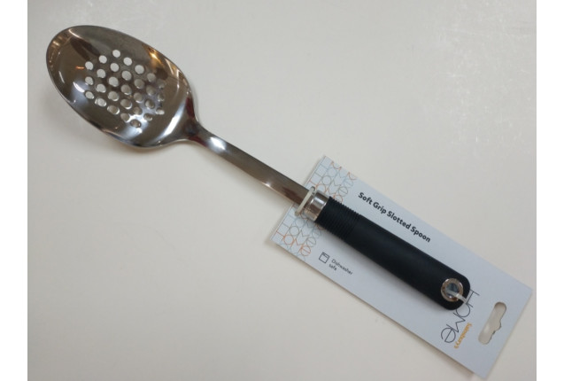 Ko Fung Soft Grip Slotted Spoon