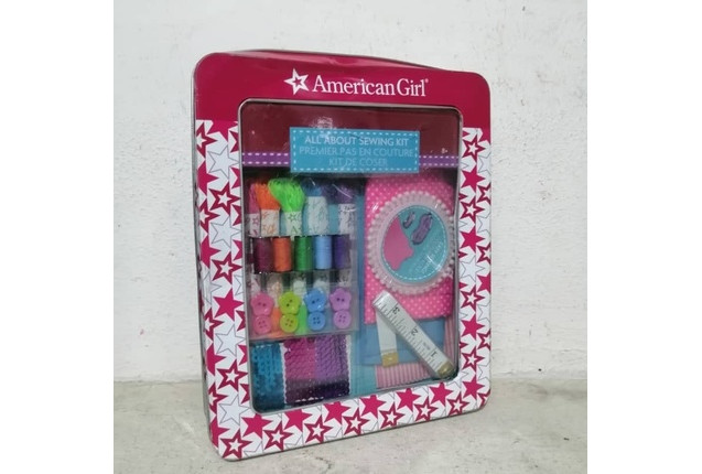 American girl sewing kit