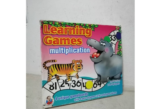 Learning Games Multiplication