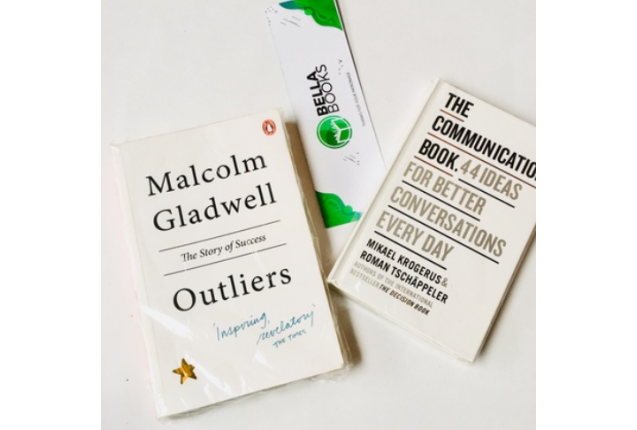 Outliers and The Communication Book Combo