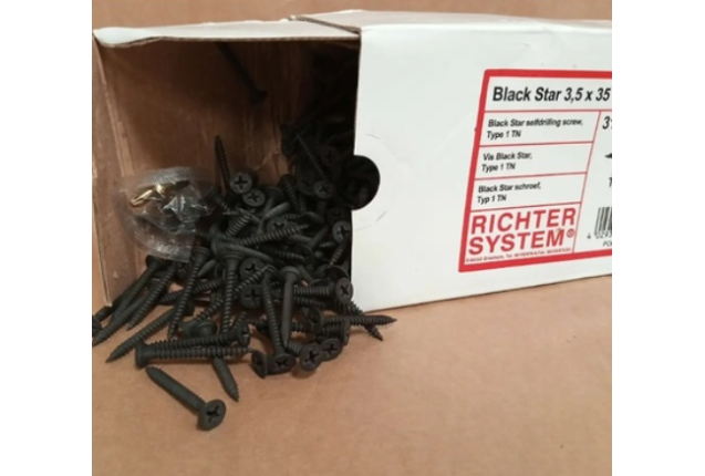 BLACK STAR SELF DRILLING SCREW (Type 1 TN)