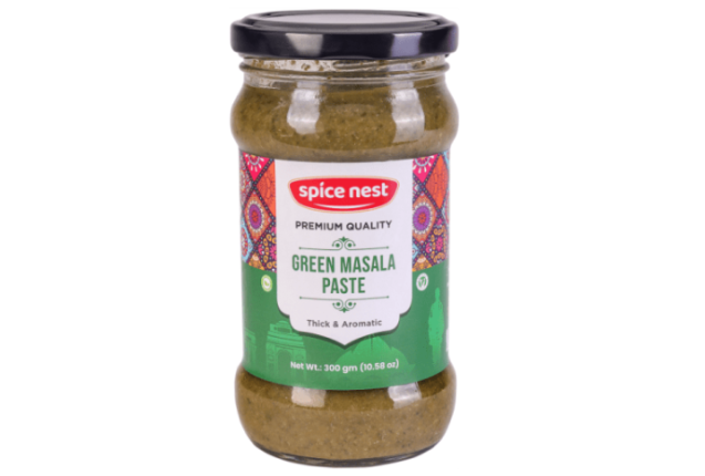 Spice Nest GREEN MASALA PASTE - 500G - Pet Jar