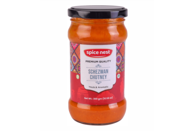 Spice Nest SCHEZWAN CHUTNEY- 1KG - Pet Jar