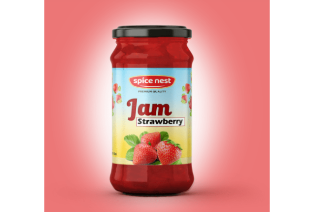 Strawberry Jam 450grm x 12