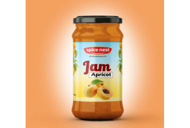 Apricot Jam 450grm x 12