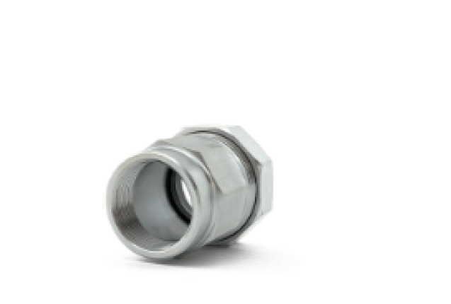 Quick connect clamping couplings (galvanized steel) - ¾″ (24.6–27.3 mm) female - moq container load