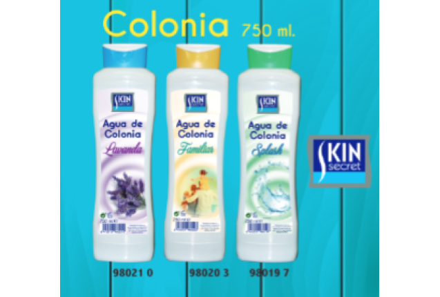 Skin Secret Agua de Colonia Lavanda 750 ml-moq container load