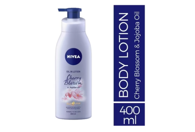 Nivea Cherry Blossom & Jojoba oil Body lotion 400ml (6x2) -88430- per carton