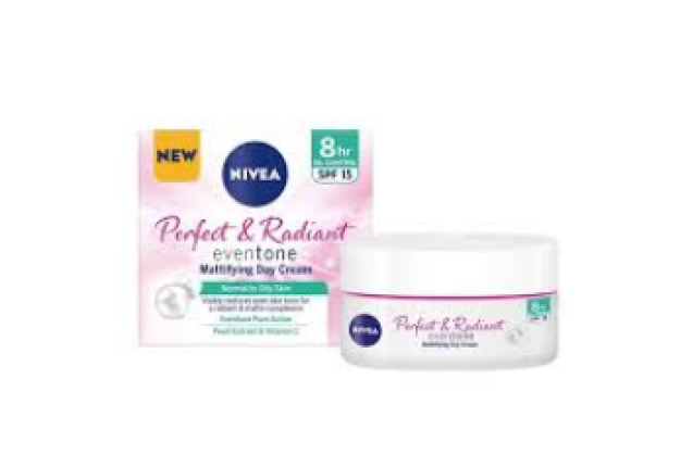 Nivea Perfect & Radiant Eventone Mattifying Day Cream 50ml (3x4) -94051 per carton