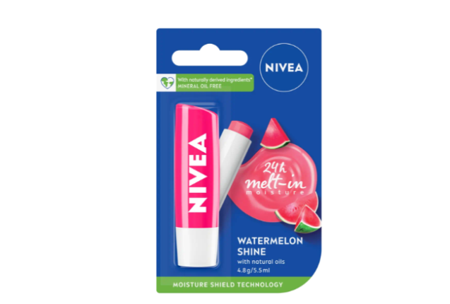 Nivea Lip Care Watermelon  5.5ml (1x12) - 85236- 85286 per carton