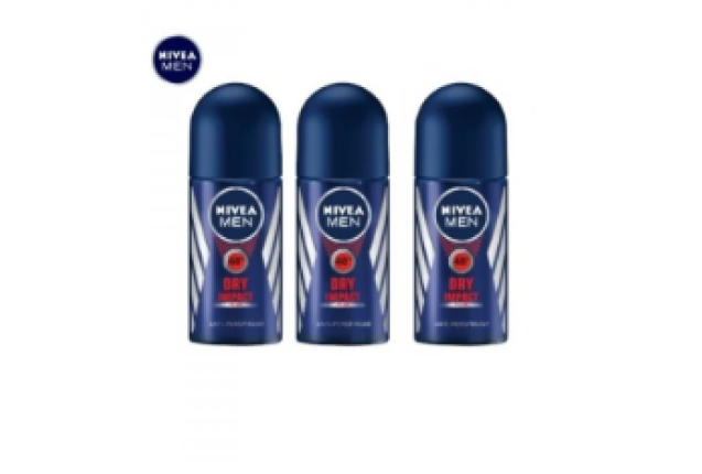 Nivea Men Rollon Dry Impact 50ml (6 X 5) - 81610 per carton