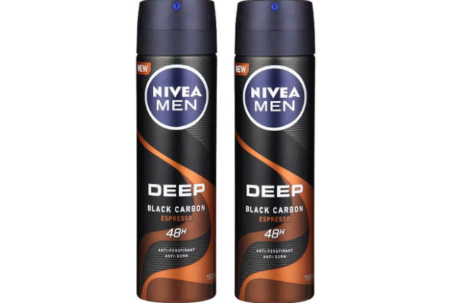 Nivea Men Spray Deep Espresso 200ml (6x2)-  per carton