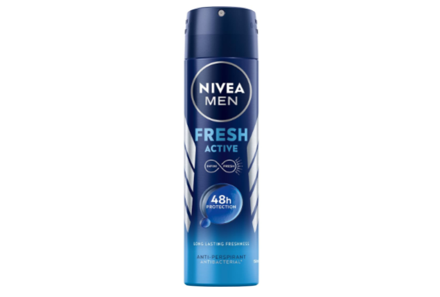 Nivea Men Spray Fresh 150ml (6 X 5) -81600 per carton