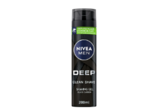 Nivea Men Shaving Gel Deep 200ml(6x4) - 81789 per carton