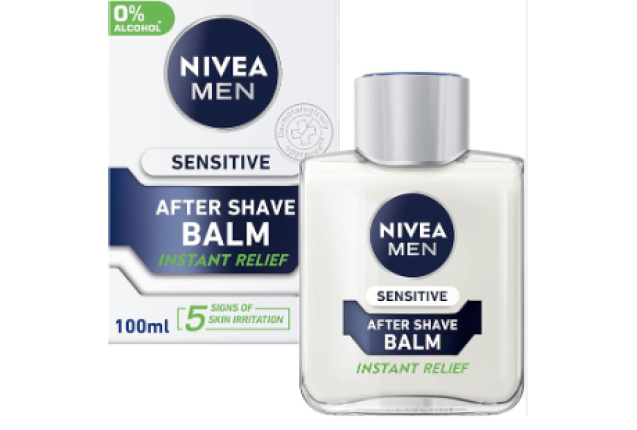 Nivea After shave sensitive balm 100ml 6X4 -81306 per carton