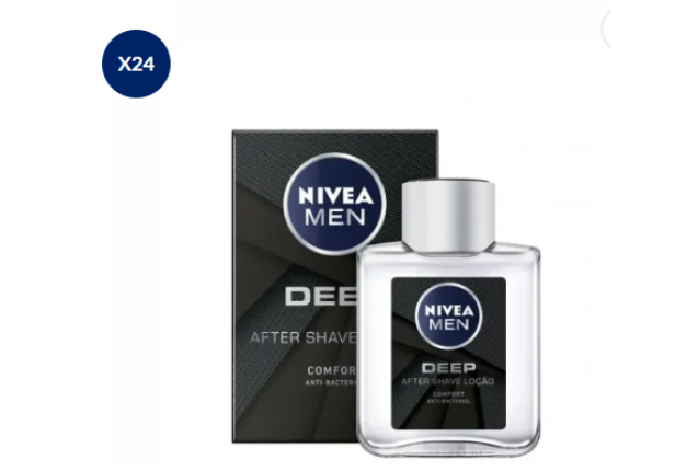 Nivea Men After shave lotion Deep100ml(6x4) - 88581 -per carton