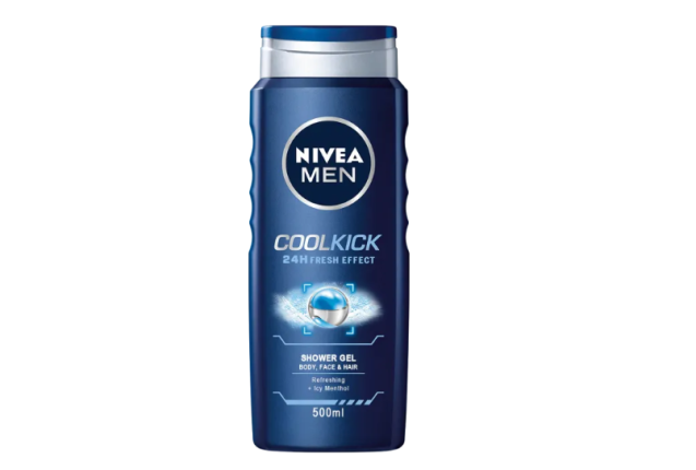 Nivea Men Shower Cool Kick 500ml (6x2)-81063- per carton