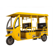 Cargo & Passenger tricycle - Yellow  color