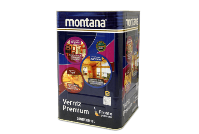 Montana Verniz Marítimo Natural Brilhante 18L