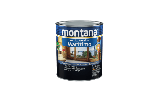 Montana Verniz Marítimo Natural Acetinado 0,9L x 6