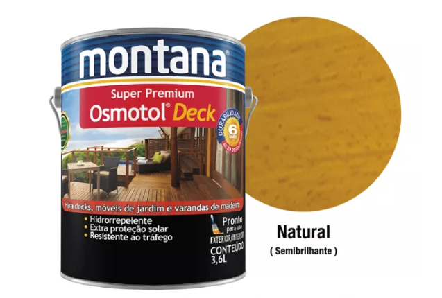 Osmotol Deck Natural Semi Brilho 0,9L x 6