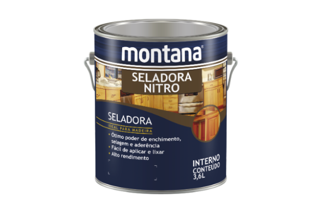 montana Seladora Nitro Solvente 3,6 L