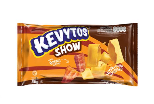 Kevytos Show Bacon - moq 40ft container - 38g x 20