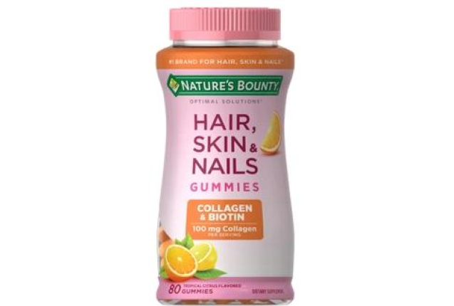 Nature's Bounty Hair, Skin, & Nails Gummies Citrus Flavor