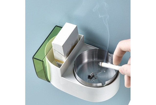 Multifunctional ashtray