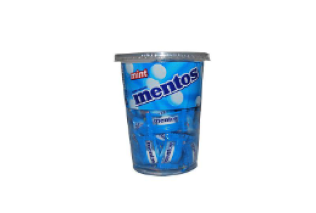 Mentos  Chewy dragee 2.7g 88p Peppermint Cup per case x 18