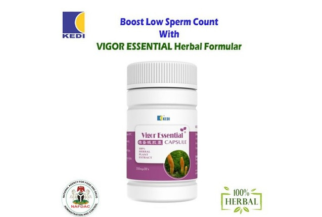 Kedi Vigor Essential For Boosting Of Low Sperm Count