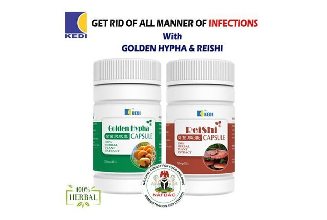 Kedi Herbal Treatment Of Infections - 100% Herbal (90 Capsules)