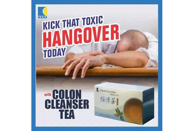 Kedi Colon Cleanser Herbal Tea: Cleanses Colon & Intestine