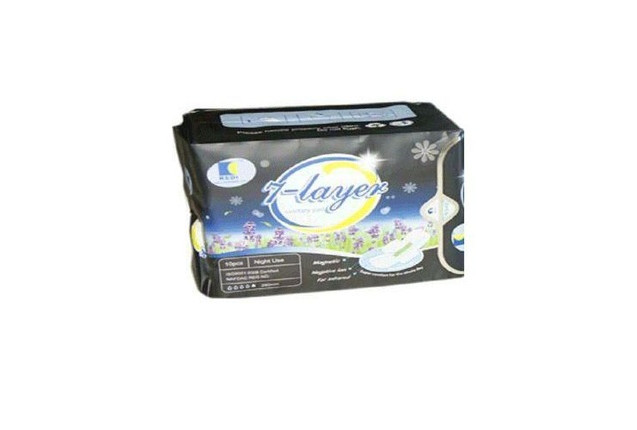 Kedi 7 Layers Special Sanitary Pad -Night Use - 5 Packs (50 Pcs)