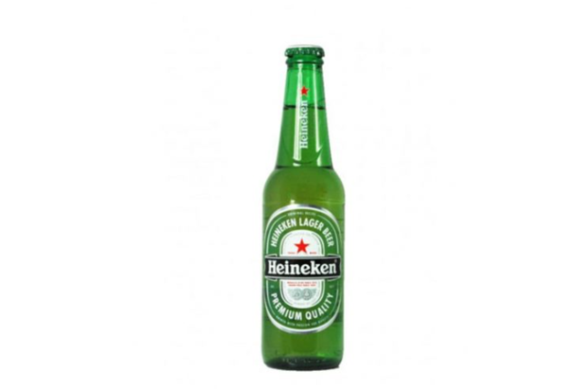 Heineken beer per crate