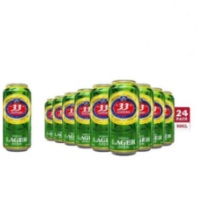 33 Export beer per carton X 24- can