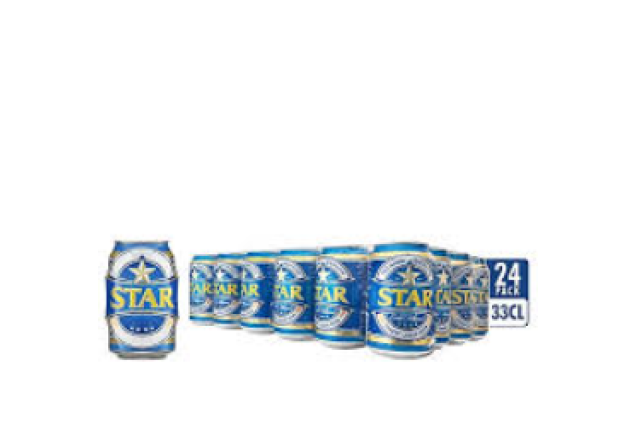 Star beer per carton - can