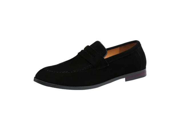 Shangsai- loafers men's Shoes -black x 2