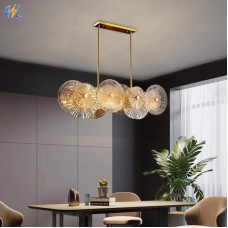 Modern Spark Disc Chandelier