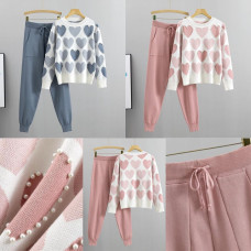 Heartfelt Sweater and Pants Set