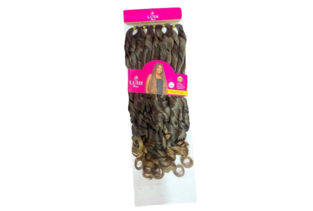 Lush Hair Curly Braids per Carton - 20pcs