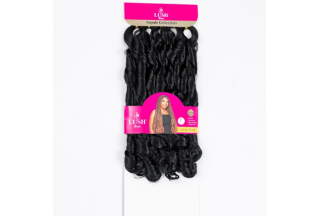 Lush Hair Curly Braids per Carton - 20pcs