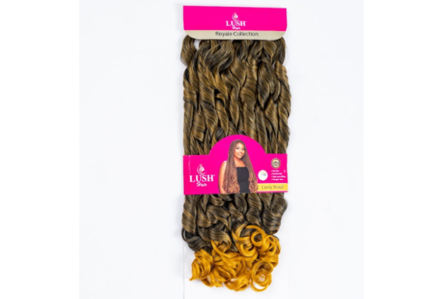 Lush Hair Curly Braids per Carton - 20pcs