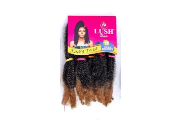 Lush Hair - Crochets -Kinky Twist per Carton - 20packs