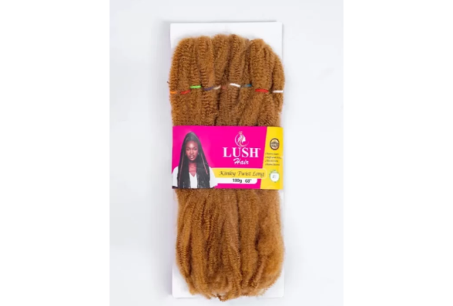 Lush Hair - Crochets -Kinky Twist Long per Carton - 15packs