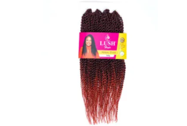 Lush Hair - Crochets -Melon Twist per Carton - 25packs