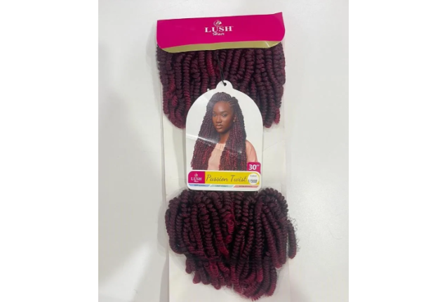 Lush Hair - Crochets -Passion Twist per Carton - 20packs